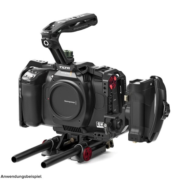 Tilta Kamera Cage für BMCC 6K - Schwarz  Fortgeschrittenen-Kit