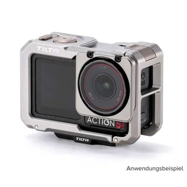 Tilta Kamera Cage für DJI Osmo Action 5 Pro Base Kit  Titangrau