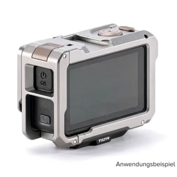 Tilta Kamera Cage für DJI Osmo Action 5 Pro Base Kit  Titangrau