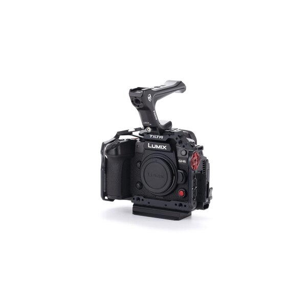 Tilta Kamerakäfig für Panasonic GH6 – Schwarz  Basic Kit