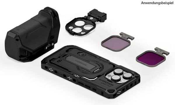 Tilta Khronos Handheld Kit  iPhone 16 Pro schwarz