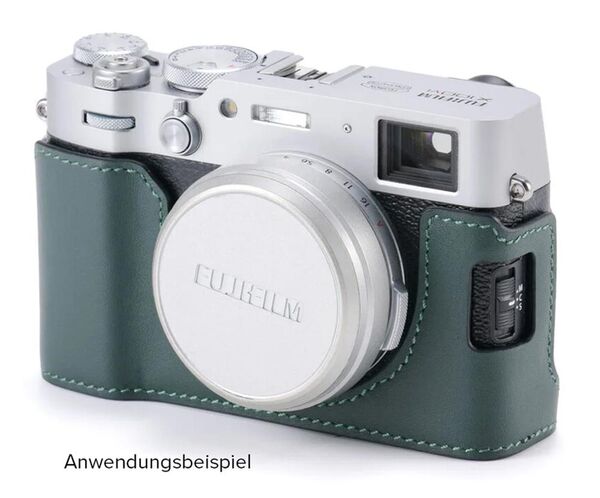 Tilta Leder-Kameratasche für Fujifilm X100VI  grün