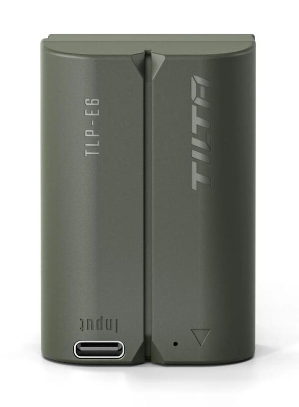 Tilta LP-E6P Akku mit USB-C Eingang (2400mAh) - Grün 