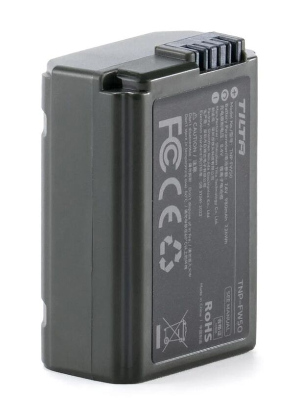 Tilta NP-FW50 Akku mit USB-C Eingang (980mAh) – grün 