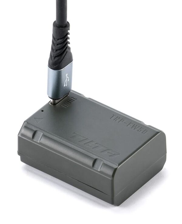 Tilta NP-FW50 Akku mit USB-C Eingang (980mAh) – grün 