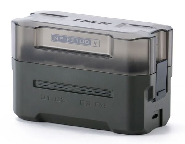 Tilta portable Ladestation  grün für NP-FZ100 (4 Kanäle)