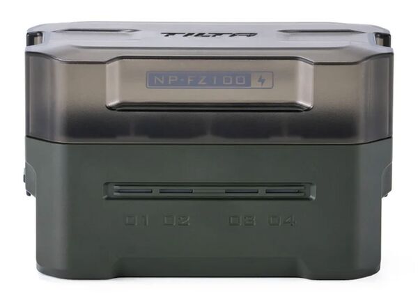 Tilta portable Ladestation  grün für NP-FZ100 (4 Kanäle)