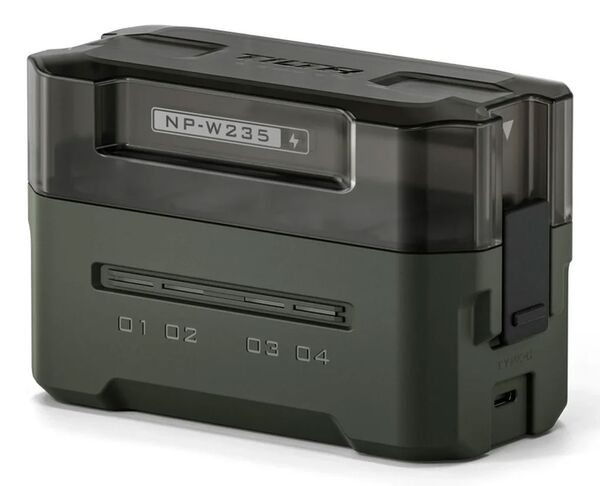 Tilta portable Ladestation  grün für NP-W235 (4 Kanäle)