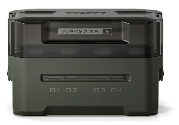 Tilta portable Ladestation  grün für NP-W235 (4 Kanäle)