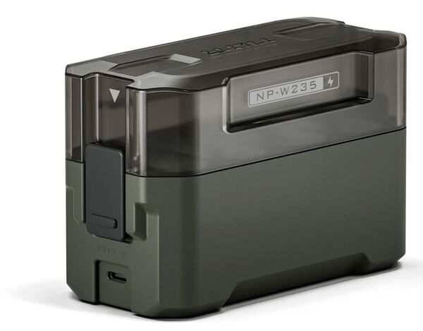 Tilta portable Ladestation  grün für NP-W235 (4 Kanäle)