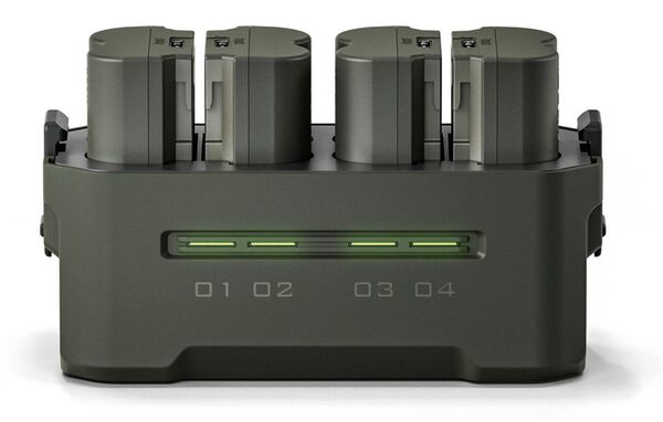 Tilta portable Ladestation  grün für NP-W235 Battery Kit (4 Akkus + Ladegerät