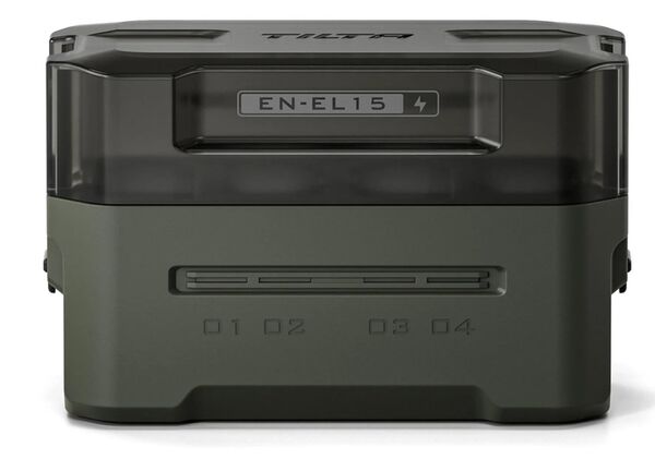 Tilta portable Ladestation  grün für EN-EL15 (4 Kanäle)