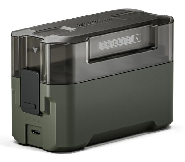 Tilta portable Ladestation  grün für EN-EL15 (4 Kanäle)