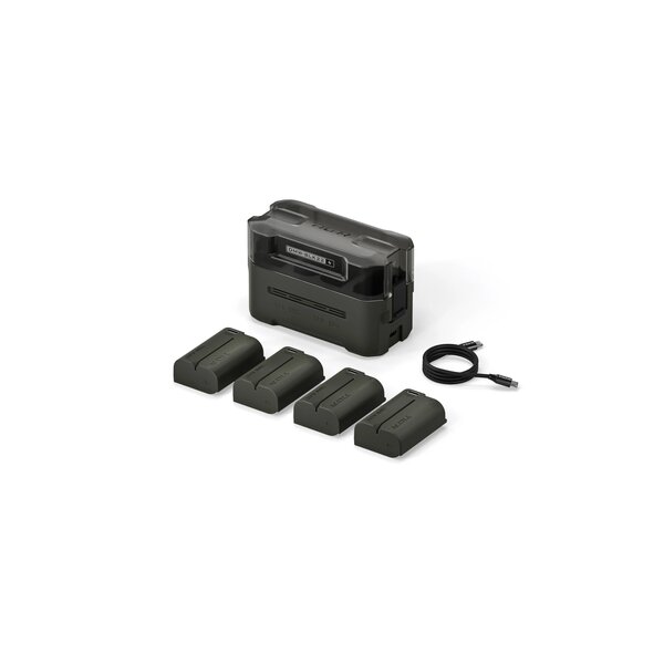 Tilta portable Ladestation  grün für DMW-BLK22 Battery Kit (4 Akkus + Ladegerä