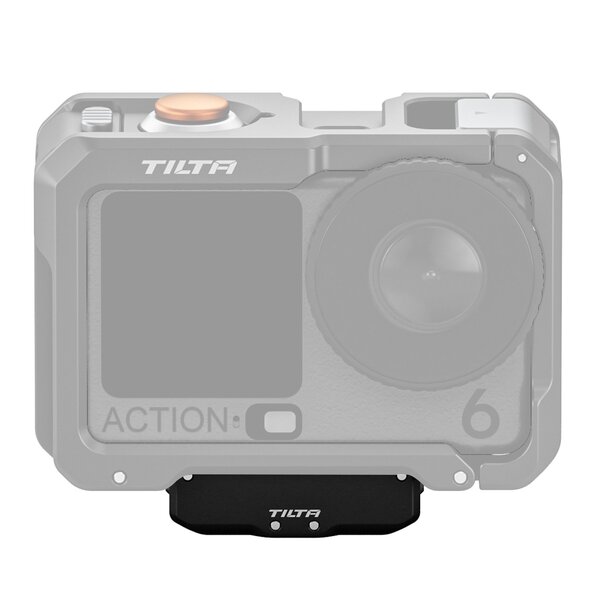 Tilta Quick Release Mounting Baseplate für DJI Osmo Action 6/Nano  schwarz