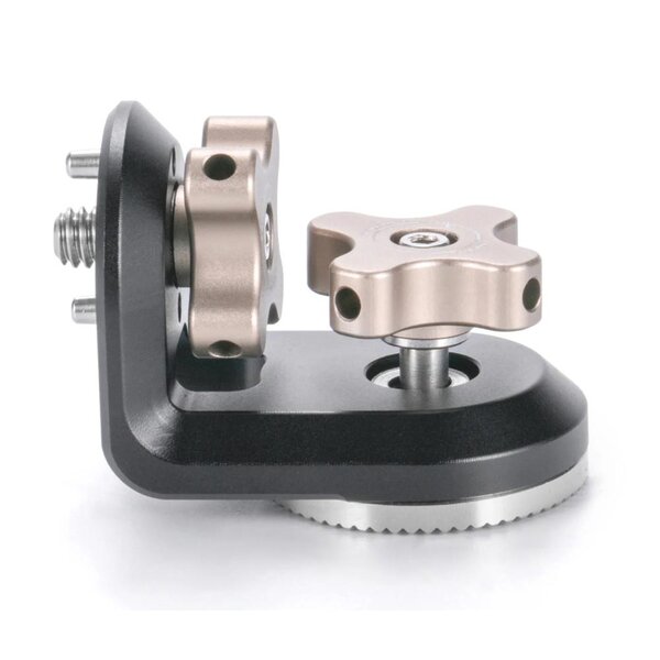 Tilta rechtwinkliger Rosettenadapter auf 1/4″-20 mit Passstiften – Schwarz 