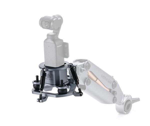 Tilta Schockabsorbierender Kopf für Hydra Alien Mini (Osmo Pocket 3)  Titanium grau