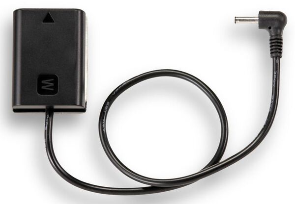 Tilta Sony NP-FW50 Dummy-Batterie auf 3,5/1,35mm DC-Stecker Kabel 