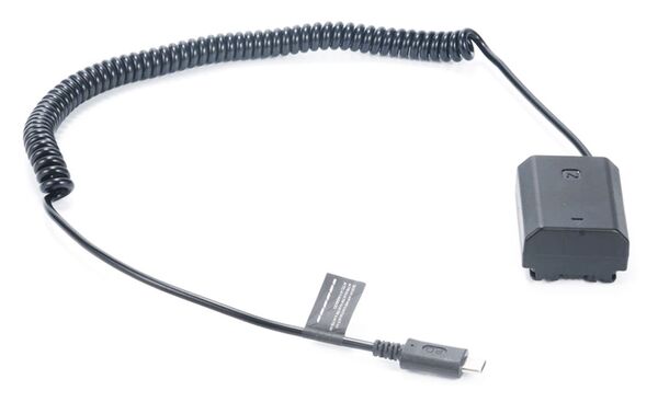 Tilta Sony NP-FZ100 Dummy-Akku zu USB-C PD Stromkabel 