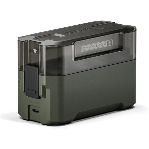 Tilta TBC-BLK22-B-GN DMW-BLK22 Charging Station Battery Kit (4 Batteries) 