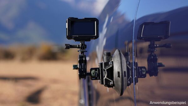 Tilta Universal Action-Kamera-Saugnapf (4,5 Zoll) Montagesatz 