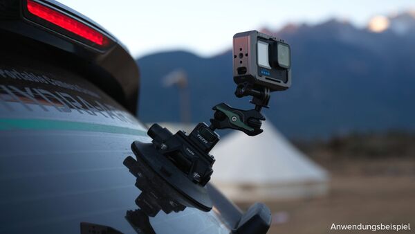 Tilta Universal Action-Kamera-Saugnapf (4,5 Zoll) Montagesatz 