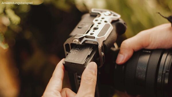 Tilta verstellbare vertikale Kamerahalterung – schwarz 