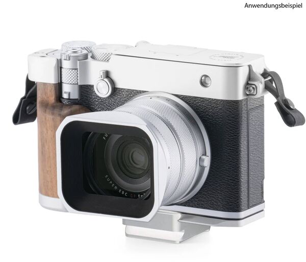 Tilta Vintage Kamera Cage für Fujifilm GFX100RF Travel Kit  silber