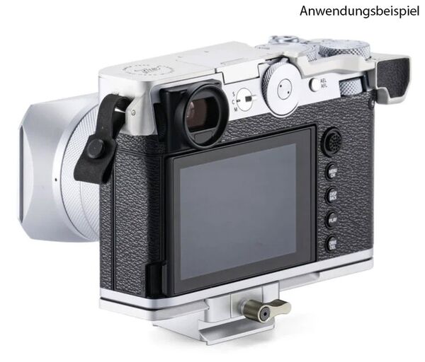 Tilta Vintage Kamera Cage für Fujifilm GFX100RF Travel Kit  silber