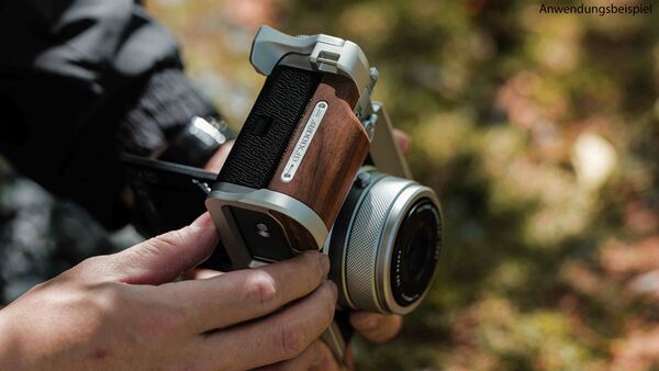 Tilta Vintage Kamera Cage für Fujifilm GFX100RF Travel Kit  silber