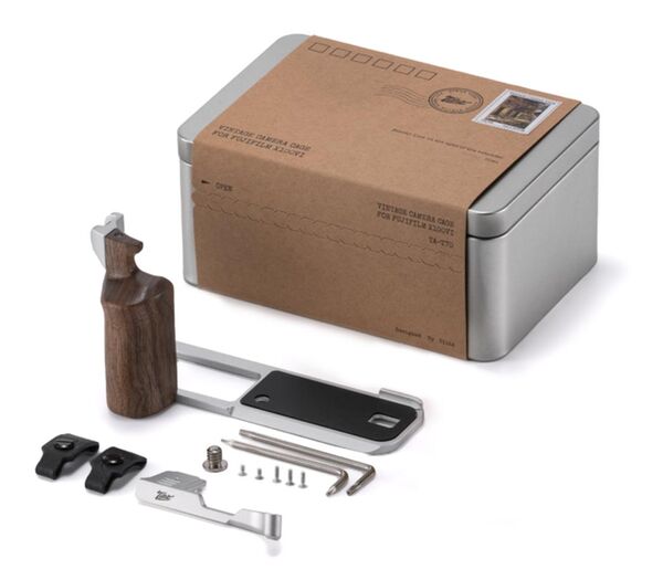 Tilta Vintage Kamerakäfig für Fujifilm X100VI  Base Kit Silber