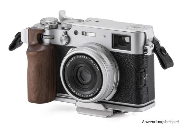 Tilta Vintage Kamerakäfig für Fujifilm X100VI  Travel Kit Silber