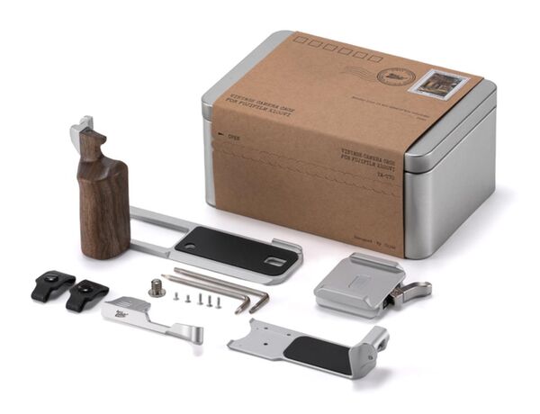 Tilta Vintage Kamerakäfig für Fujifilm X100VI  Travel Kit Silber