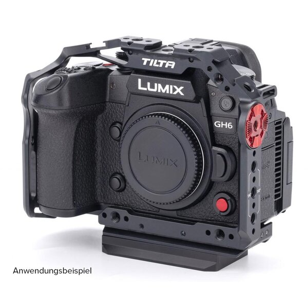Tilta Voller Kamerakäfig für Panasonic GH6 – Schwarz 
