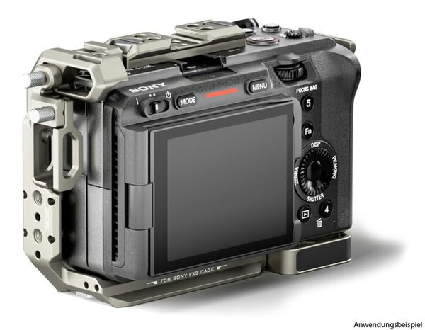 Tilta Vollständiger Kamerakäfig für Sony FX3/FX30 V2  Titangrau