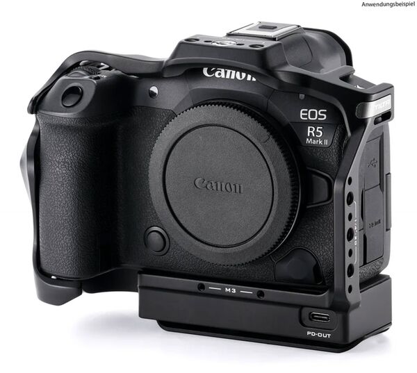 Tilta Vollständiger Kamerakäfig mit Kühlsystem für Canon R5 Mark II – Schwarz 