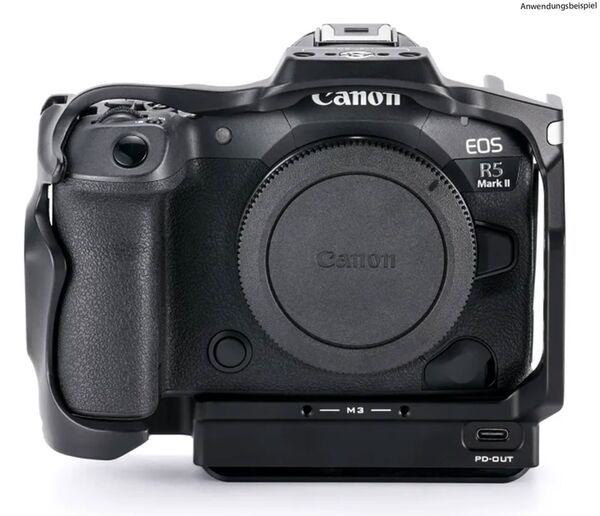 Tilta Vollständiger Kamerakäfig mit Kühlsystem für Canon R5 Mark II – Schwarz 