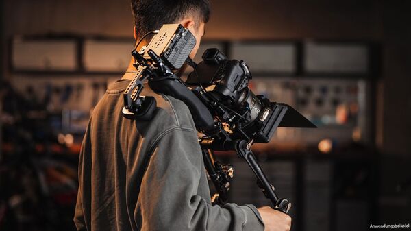 Tilta Vollständiger Kamerakäfig mit Kühlsystem für Canon R5 Mark II – Schwarz 