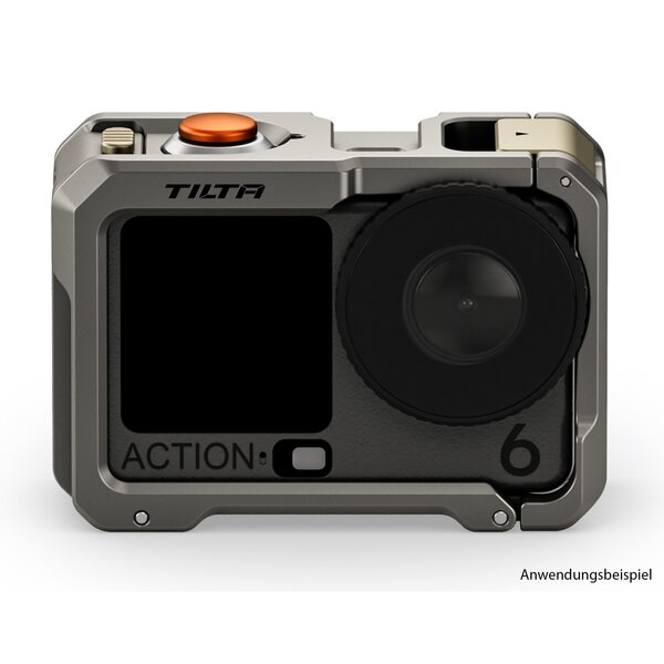 Tilta Vollständiger Kamerakäfig für DJI Osmo Action 6  Titanium Gray