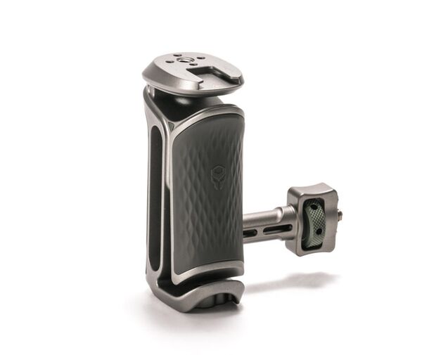 Tilta Xeno Side Handle  Titanium Gray 1/4 Zoll - 20 mit Locating Pins