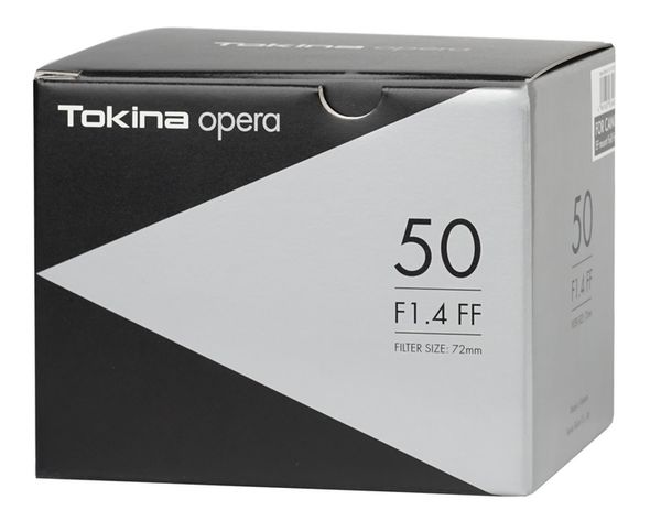 Tokina Opera AF 50mm f/1,4  Canon EF