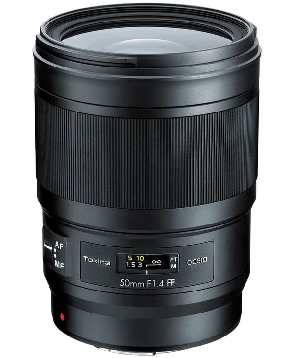 Tokina Opera AF 50mm f/1,4  Nikon FX