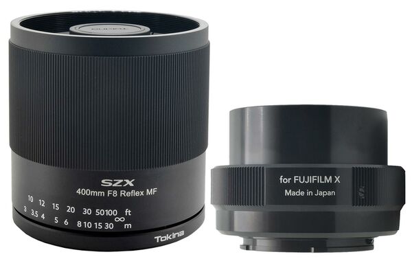 Tokina SZX SUPER TELE 400mm f/8 Reflex  Fujifilm X