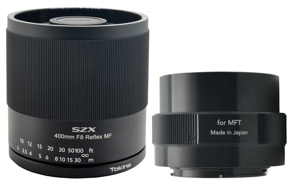 Tokina SZX SUPER TELE 400mm f/8 Reflex  Micro Four Thirds