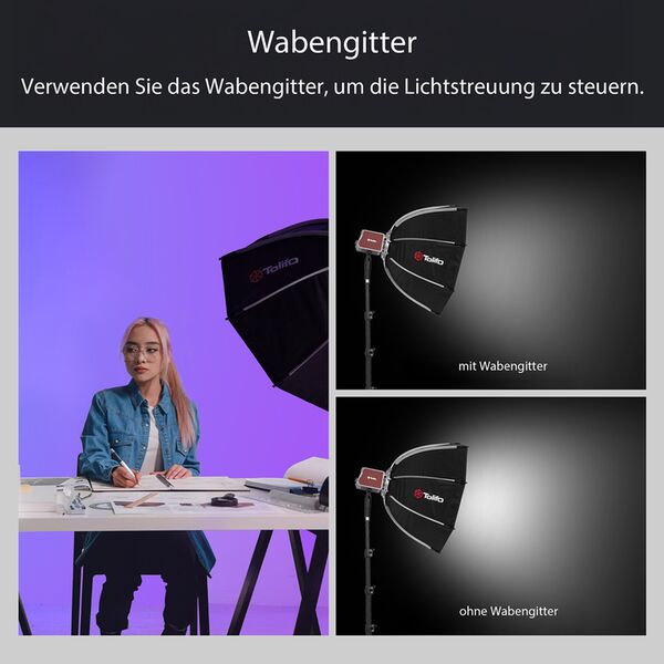 Tolifo Octagon Softbox  LKP-80 80 cm, Mini