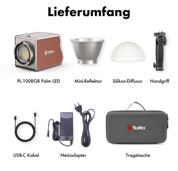 Tolifo PL-100RGB PALM LED Set 