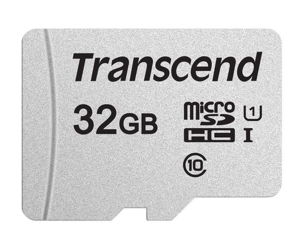 Transcend 32 GB microSDHC-Karte 300S UHS-I U1 Cl10 95/45MB/s 