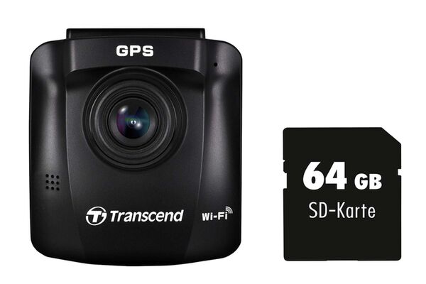 Transcend DrivePro 250 Dashcam inkl. 64 GB Micro SD 