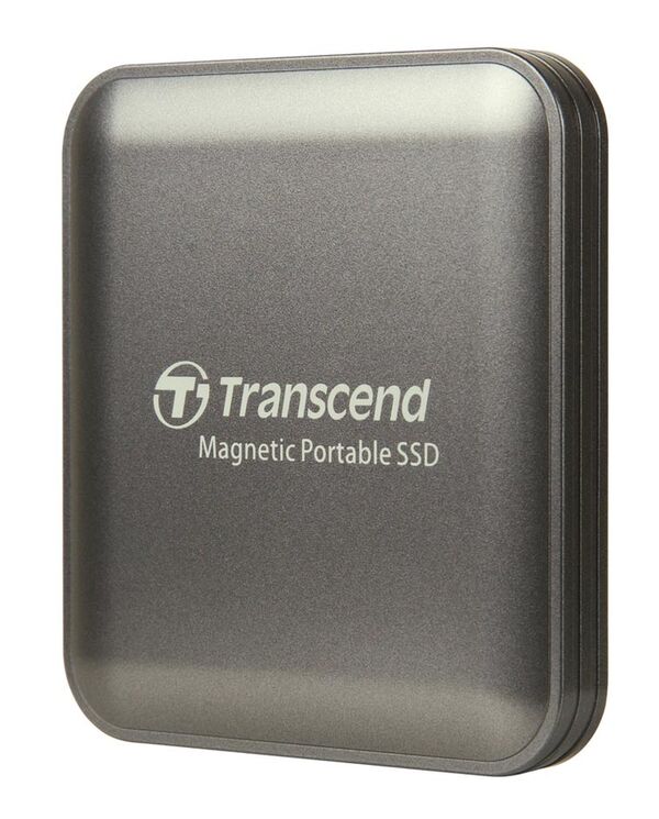 Transcend ESD420C Portable SSD, externe SSD Festplatte, MagSafe, grau  4TB 