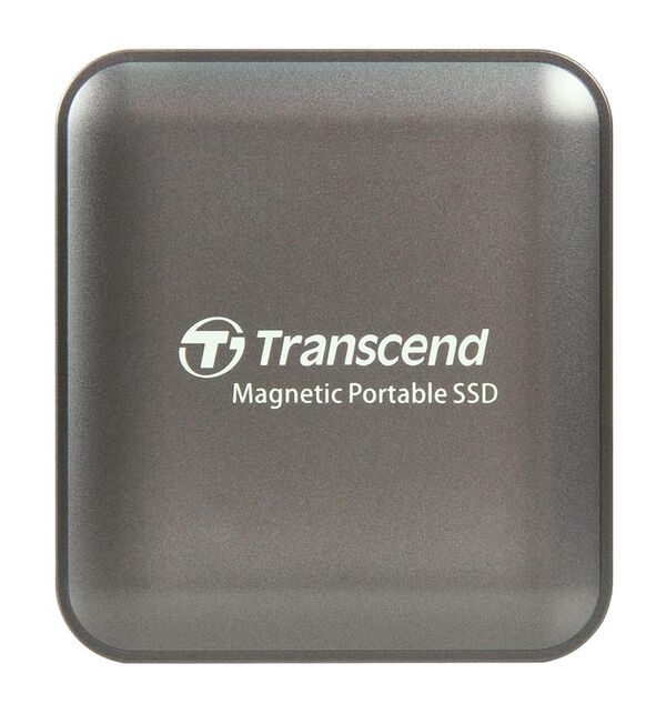 Transcend ESD420C Portable SSD, externe SSD Festplatte, MagSafe, grau  4TB 